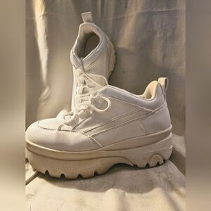 Madden Girl, Women's White Platform Sneakers